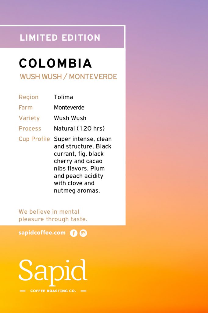 COLOMBIA - Wush Wush
